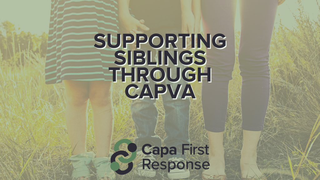 Image: supporting siblings through capva