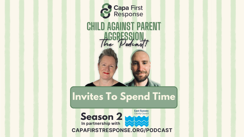 Invites to spend time podcast art